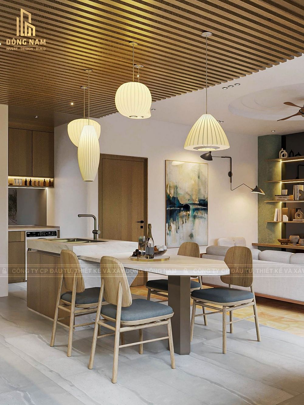 Xây Dựng Đông Nam - chuyên thiết kế thi công xây dựng biệt thự, villa cao cấp tại Phú Quốc