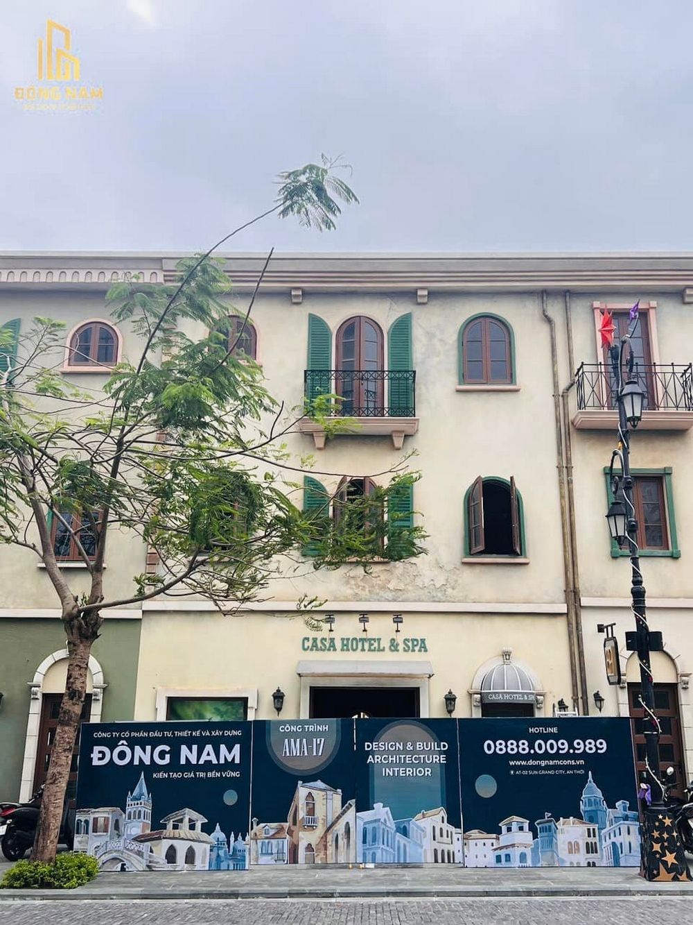 Xây Dựng Đông Nam - chuyên thiết kế thi công xây dựng biệt thự, villa cao cấp tại Phú Quốc