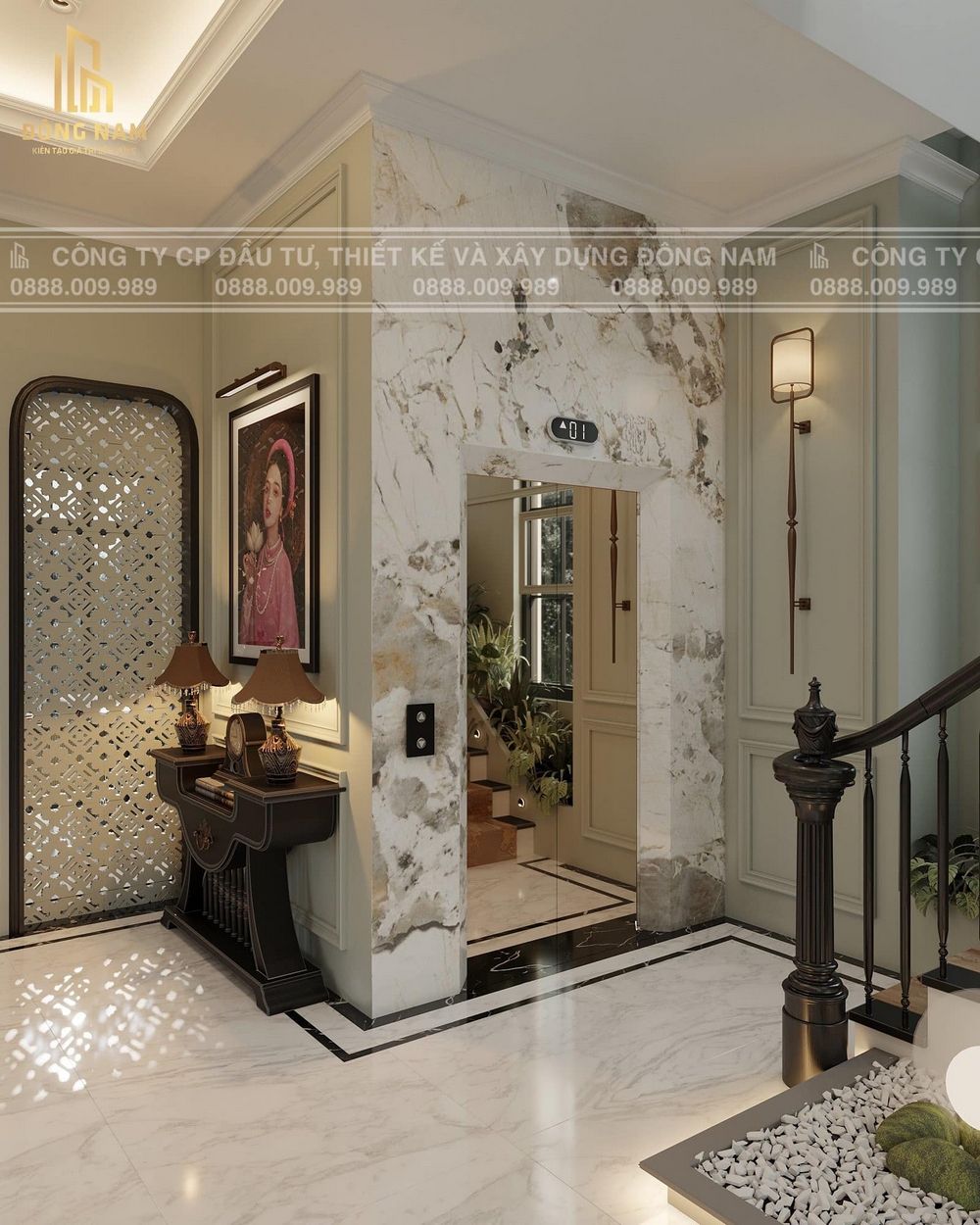 Xây Dựng Đông Nam - chuyên thiết kế thi công xây dựng biệt thự, villa cao cấp tại Phú Quốc