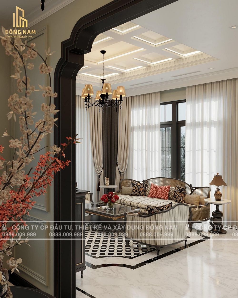 Xây Dựng Đông Nam - chuyên thiết kế thi công xây dựng biệt thự, villa cao cấp tại Phú Quốc