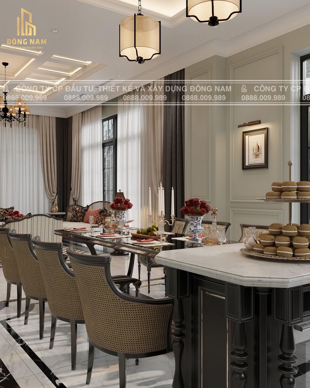 Xây Dựng Đông Nam - chuyên thiết kế thi công xây dựng biệt thự, villa cao cấp tại Phú Quốc